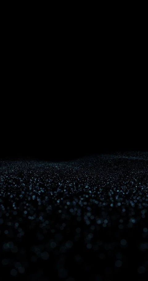 Beautiful flickering dotted waves travel motion loop vertical background Stock Footage 346785113