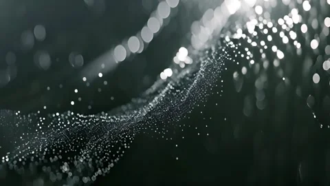 Beautiful Floating Particles Background Stock Footage 273755347