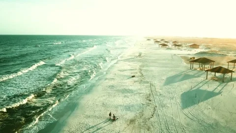 Beautiful Florida Beach Stock Footage