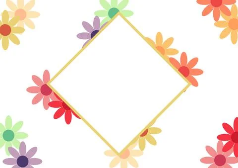 Beautiful flower background Stock Illustration