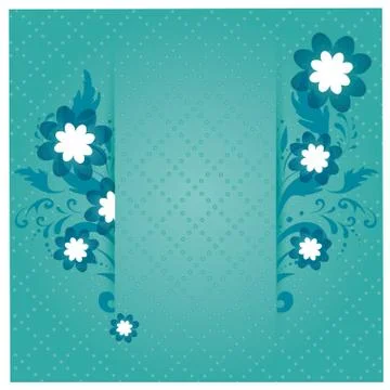 Beautiful flower backgrounds Stock Illustration