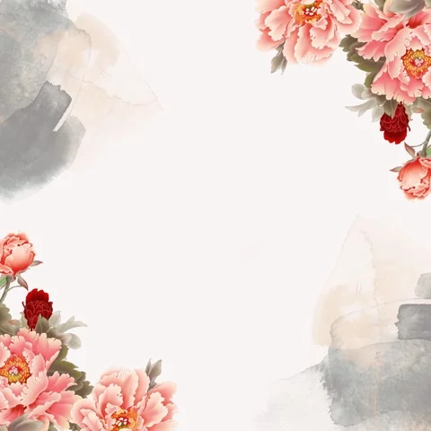 Beautiful Flower Frame - Square Video 스톡 동영상 270800955