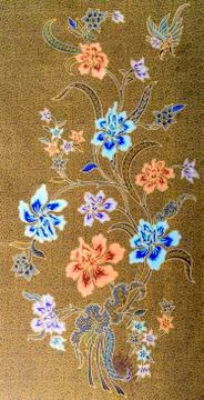 Beautiful flower pattern background Stock Photos