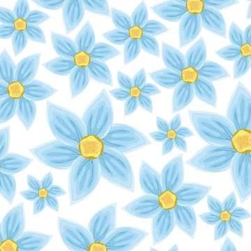Beautiful flowers background Stock Illustration