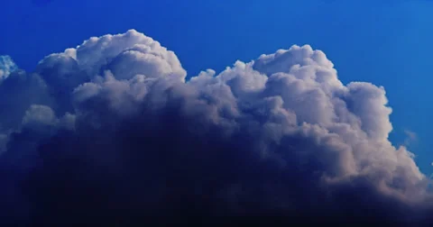 Beautiful Fluffy Clouds 5K Stock Footage 27476013