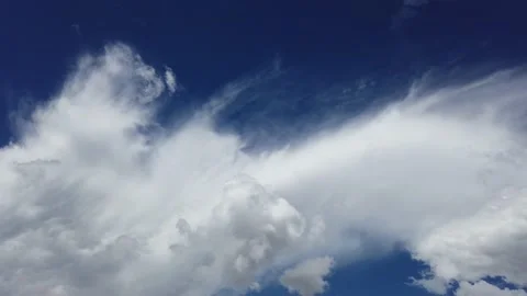 Beautiful fluffy clouds for background Video stock 228749781