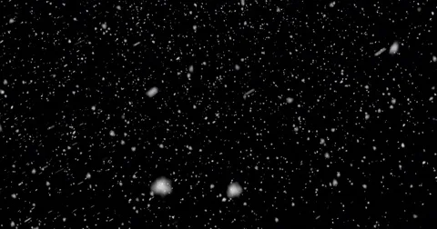 Beautiful Flurry of Snow - seamless loop - ProRes Stock-Footage 82271163