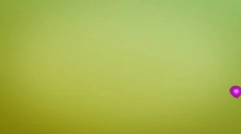 Beautiful flying balloon Stock Footage 14813566