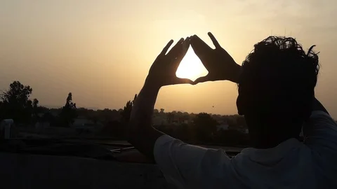 Beautiful footage of sunrise Stock Footage 122811133