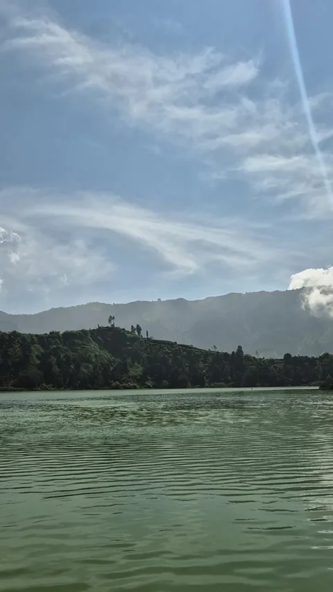 Beautiful forest lake Stock Footage 292975840