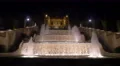 Beautiful fountain at the National Palace in Barcelona 4k or 4k+ Resolution