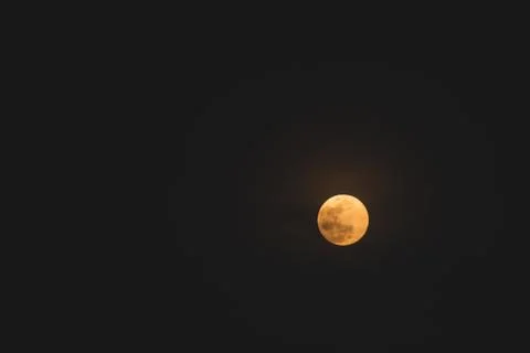 Beautiful Full Moon Stock Photos
