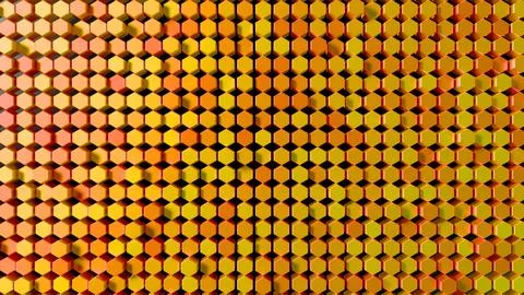 Beautiful futuristic background presenting a massive detailed pattern of smal Illustration