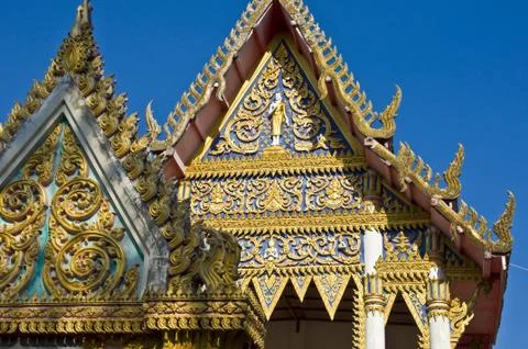 Beautiful gable Stock Photos