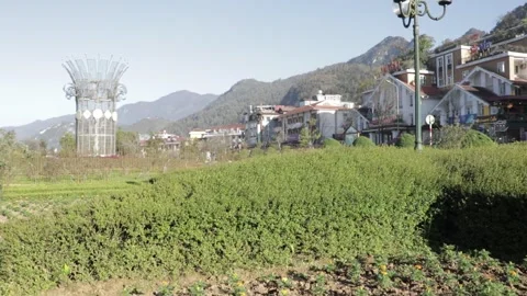 Beautiful Garden View 스톡 동영상 154231621