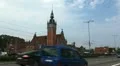 Beautiful Gdansk Train Station Street, Square, Old City, Medieval Town, Poland HD Footage