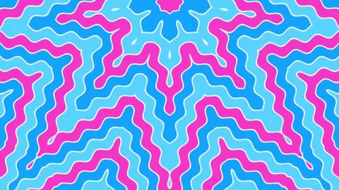 Beautiful geometric looping pattern, geometrical decorative ornament Stock Footage 151863100