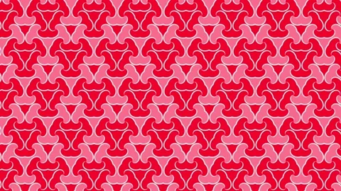 Beautiful geometric looping pattern, geometrical decorative elegant ornament Stock Footage 152421732