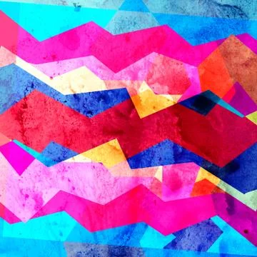 Beautiful geometric pattern of different stripes Stock Photos