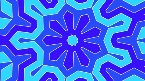 Beautiful geometric pattern, moving geometrical decorative elegant ornament Stock Footage 151102847