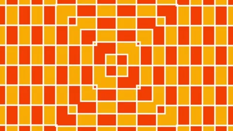 Beautiful geometric pattern, moving geometrical decorative elegant ornament Stock Footage 154351404