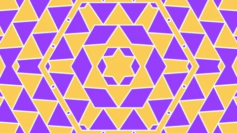 Beautiful geometric pattern, moving geometrical decorative elegant ornament Stock Footage 154351451