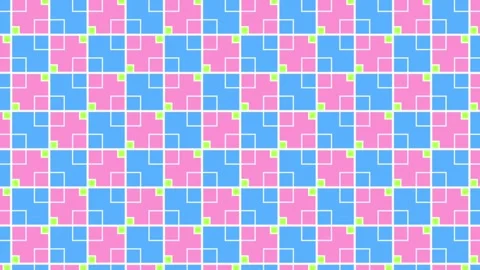 Beautiful geometric pattern, moving geometrical decorative elegant ornament Stock Footage 154697502