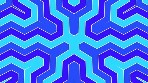 Beautiful geometric seamless looping pattern Stock Footage 150152170