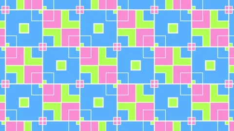 Beautiful geometric seamless looping pattern, moving geometrical background. Video stock 150592759