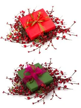 Beautiful gift box 库存照片