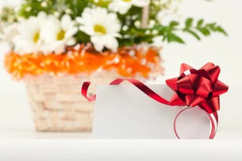 Beautiful gift-box Stock Photos