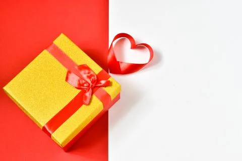Beautiful gift box Stock Photos