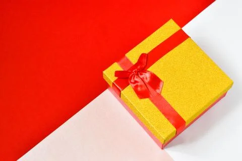 Beautiful gift box Stock Photos