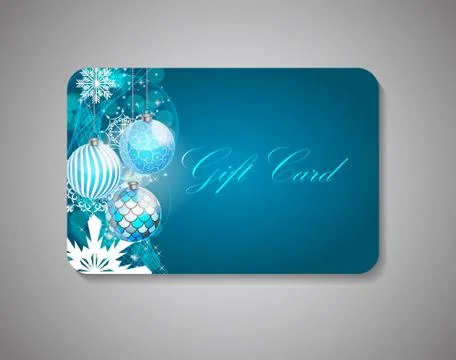 Beautiful Gift Card. Illustration Illustrazione stock
