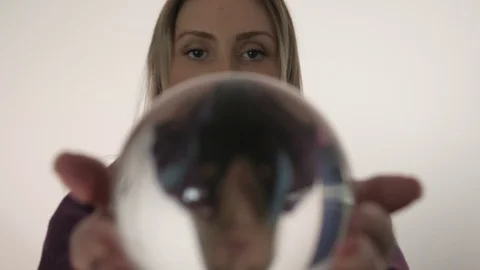 Beautiful girl doing magic Video stock 115844006