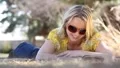 Beautiful Girl Enjoying Book 4955 HD Footage