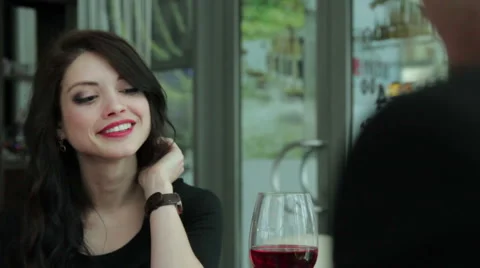 Beautiful girl laughs Stock Footage 45641839