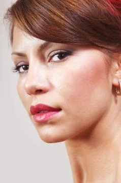Beautiful glance Stock Photos