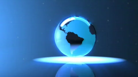 Beautiful Globe earth 動画素材 768481