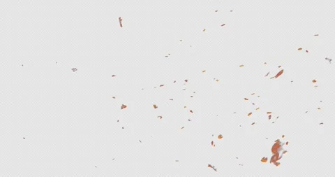 Beautiful Glowing Ember Particles with Warm Atmosphere Stock Footage 336839425