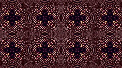 Beautiful glowing geometric patterns 스톡 사진