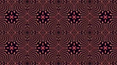 Beautiful glowing geometric patterns 写真素材