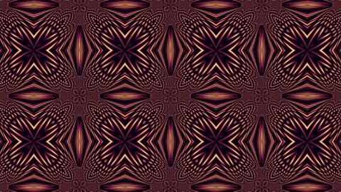 Beautiful glowing geometric patterns 写真素材