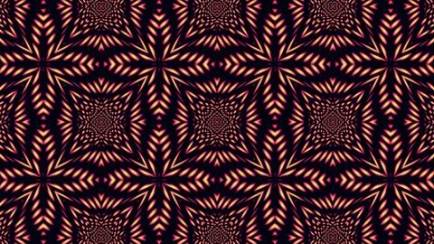 Beautiful glowing geometric patterns Stock Photos