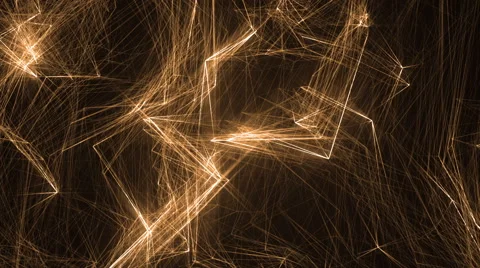 Beautiful gold movement background. Video stock 65433694