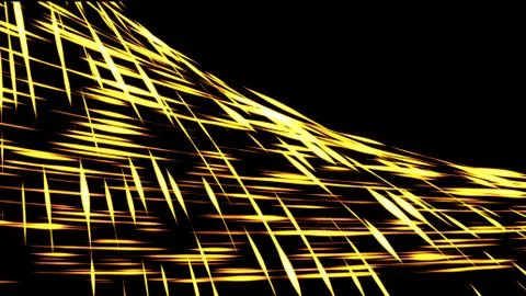 Beautiful gold  surface abstract background ,Motion graphic ,illustration Stock Illustration