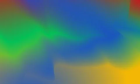 Beautiful gradient background in blue, green and yellow smooth and soft textu Stock Illustration