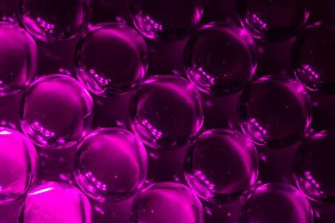 Beautiful gradient purple Emerald Balls Color Background. Marble Magic Arrangeme Stock Illustration