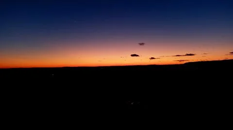 Beautiful Gradient Sunset Stock Photos