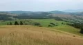 Beautiful green hills and yellow fields HD Footage